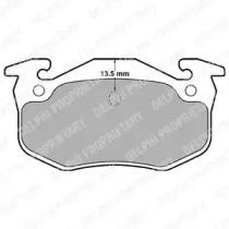 Delphi LP1778 Brake pads