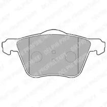 Delphi LP1787 Колодки гальмівні