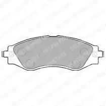Delphi LP1816 Колодки тормозные Delphi LP1816 Колодки тормозные