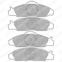 Delphi LP1817 Колодки гальмівні