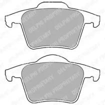 Delphi LP1835 Колодки гальмівні Delphi LP1835 Колодки гальмівні