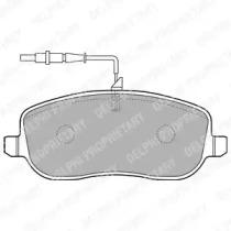 Delphi LP1836 Колодки тормозные Delphi LP1836 Колодки тормозные