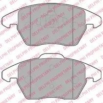 Delphi LP1904 Колодки гальмівні