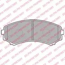 Delphi LP1909 Колодки гальмівні Delphi LP1909 Колодки гальмівні