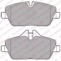 Delphi LP1923 Колодки тормозные Delphi LP1923 Колодки тормозные