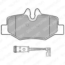 Delphi LP1939 Колодки гальмівні Delphi LP1939 Колодки гальмівні