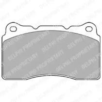 Delphi LP1944 Колодки гальмівні