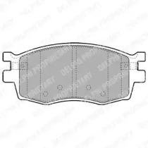 Delphi LP1951 Колодки гальмівні Delphi LP1951 Колодки гальмівні