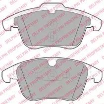 Delphi LP1967 Колодки гальмівні