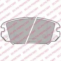 Delphi LP1974 Колодки гальмівні Delphi LP1974 Колодки гальмівні