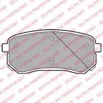 Delphi LP1976 Колодки гальмівні Delphi LP1976 Колодки гальмівні