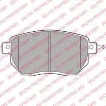 Delphi LP1986 Колодки гальмівні Delphi LP1986 Колодки гальмівні