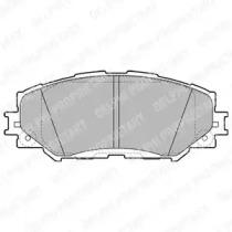 Delphi LP2002 Колодки гальмівні Delphi LP2002 Колодки гальмівні