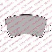 Delphi LP2008 Колодки гальмівні