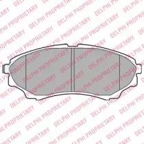 Delphi LP2036 Колодки тормозные Delphi LP2036 Колодки тормозные