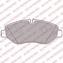 Delphi LP2039 Колодки гальмівні