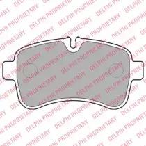 Delphi LP2040 Колодки гальмівні Delphi LP2040 Колодки гальмівні