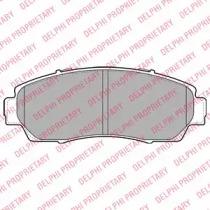 Delphi LP2046 Колодки гальмівні Delphi LP2046 Колодки гальмівні