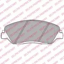 Delphi LP2048 Колодки гальмівні Delphi LP2048 Колодки гальмівні