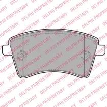 Delphi LP2078 Колодки тормозные Delphi LP2078 Колодки тормозные