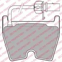 Delphi LP2089 Колодки гальмівні Delphi LP2089 Колодки гальмівні