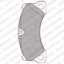 Delphi LP2117 Колодки гальмівні Delphi LP2117 Колодки гальмівні