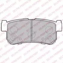 Delphi LP2127 Колодки гальмівні Delphi LP2127 Колодки гальмівні