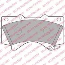 Delphi LP2134 Колодки тормозные Delphi LP2134 Колодки тормозные