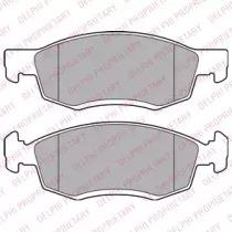 Delphi LP2137 Колодки тормозные