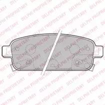 Delphi LP2167 Brake pads Delphi LP2167 Brake pads