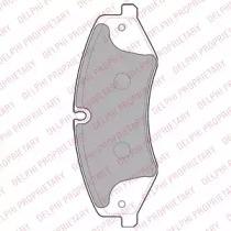 Delphi LP2176 Колодки тормозные
