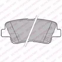 Delphi LP2195 Brake pads
