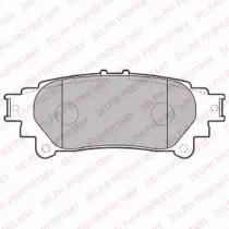 Delphi LP2196 Brake pads