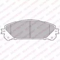 Delphi LP2201 Колодки тормозные Delphi LP2201 Колодки тормозные