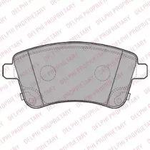 Delphi LP2203 Колодки гальмівні Delphi LP2203 Колодки гальмівні