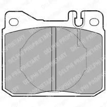 Delphi LP221 Brake pads