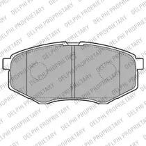 Delphi LP2227 Колодки тормозные Delphi LP2227 Колодки тормозные
