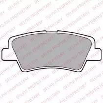 Delphi LP2295 Колодки гальмівні Delphi LP2295 Колодки гальмівні