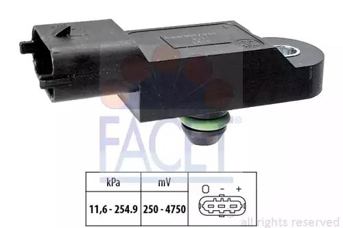 Facet 10.3173 Sensor assy vacuum