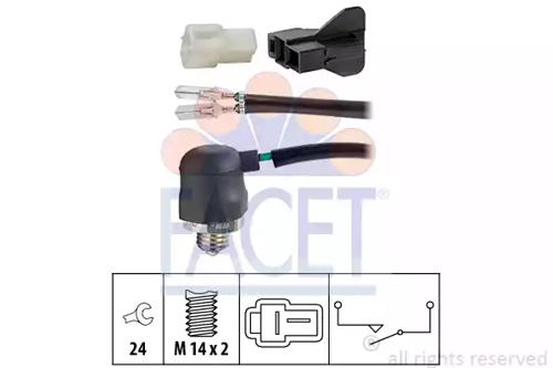 Facet 7.6088 Датчик заднего хода Facet 7.6088 Датчик заднего хода