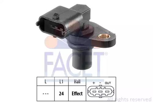 Facet 9.0480 Sensor assy camshaft Facet 9.0480 Sensor assy camshaft