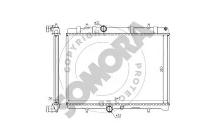 Somora 223440 Радіатор Somora 223440 Радіатор
