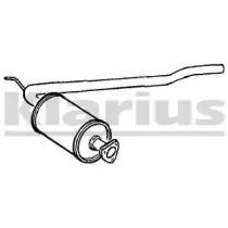 Klarius 230815 Середній глушник вихлопних газів Klarius 230815 Середній глушник вихлопних газів