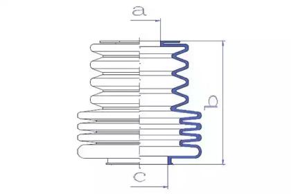 Da Silva K5002 Пыльник рулевой рейки Da Silva K5002 Пыльник рулевой рейки