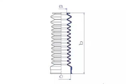 Da Silva K5095 Пыльник рулевой рейки