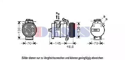 AKS Dasis 851810N Compressor assy cooler AKS Dasis 851810N Compressor assy cooler
