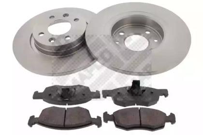 Mapco 47167 Brake set discs pads