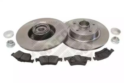 Mapco 47168 Brake set discs pads