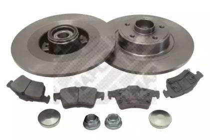 Mapco 47173 Комплект гальмівних дисків з колодками Mapco 47173 Комплект гальмівних дисків з колодками