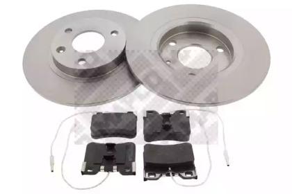 Mapco 47450 Brake set discs pads